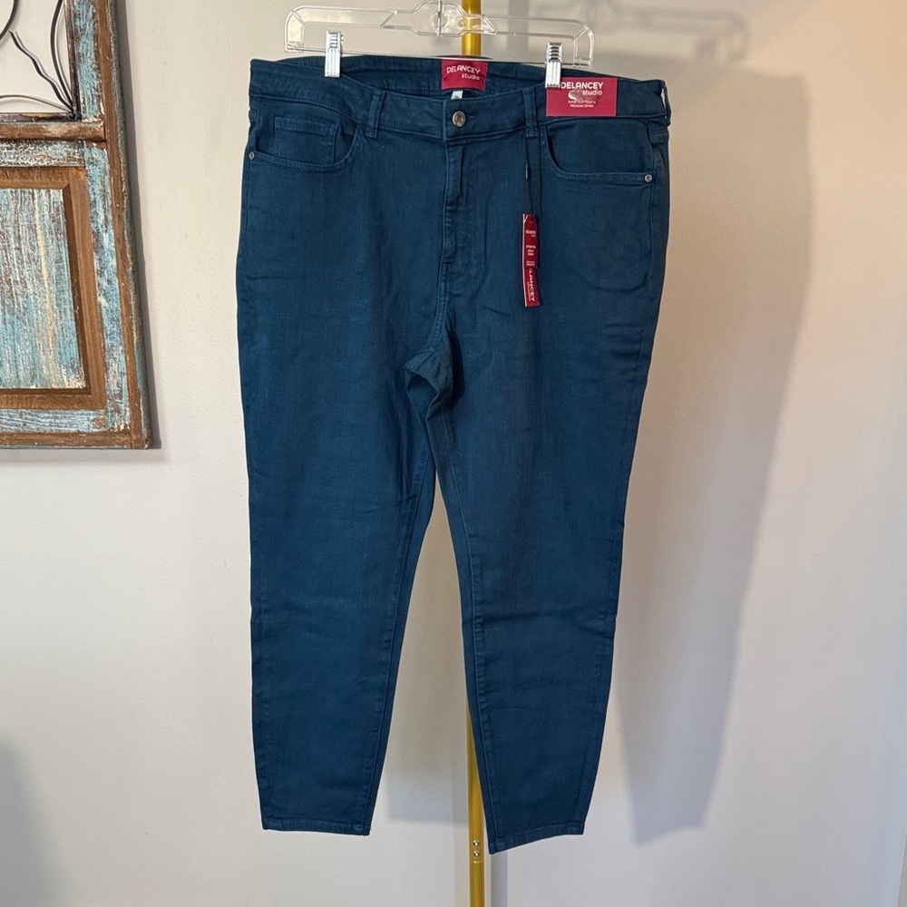 Women’s Dark teal skinny Ankle Jeans NW5 20